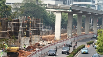 LRT Jabodetabek Belum Dapat Dipakai Saat Asian Games