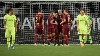 AS Roma Gilas Barcelona 4-2