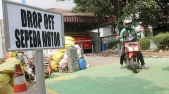 Tempat Khusus Driver Ojek Online di Balai Kota