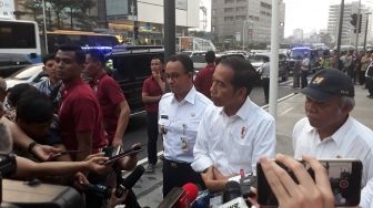 Ke Pelican Crossing, Jokowi ke Anies: Opo Itu Ramai-ramai JPO