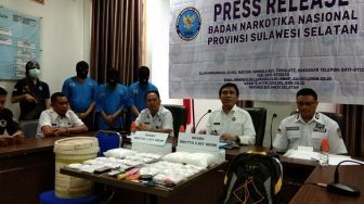 Narapidana di Penjara Sulawesi Selatan Pesan Sabu 5 Kilogram