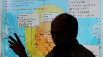 BNPB: Kerugian Gempa Lombok Mencapai Rp 1 Triliun