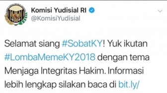 #LombaMemeKY Milik Komisi Yudisial Bikin Geger Publik