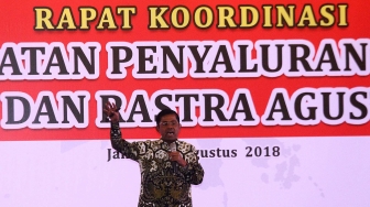 Rapat Percepatan Penyaluran Bansos