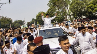 Prabowo Pilih Upacara HUT ke-73 Kemerdekaan RI di UBK