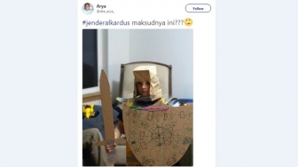 Masih Hangat, Topik Jenderal Kardus Jadi Bahan Meme Warganet