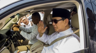 3 Momen Prabowo Terus Diapit Anak Muda, AHY, Hanafi dan Sandiaga