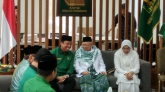 Dimulai! Ma'ruf Amin Sindir Prabowo Tak Dengarkan Ulama