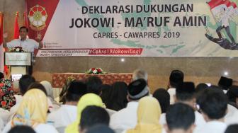 Purnawirawan TNI Deklarasi Dukung Jokowi-Ma'ruf Amin