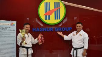 Juara Karate Dunia Asal Banjarmasin Berlabuh ke Hasnur Group