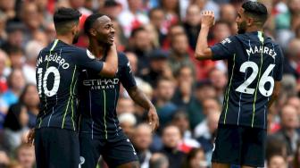 Arsenal Tak Berdaya Hadapi Man City di Emirates Stadium