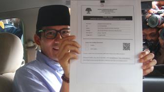 Sandiaga Lapor Harta Kekayaan Ke KPK