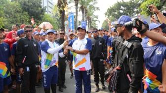 Komitmen Dukung Asian Games 2018, Bank BRI Gelar Kirab Obor