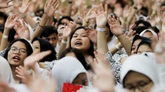 Ribuan Murid SMA Ikuti Pelatihan Jubir Pancasila