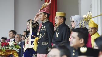 Upacara Bendera HUT RI ke-73 di Istana