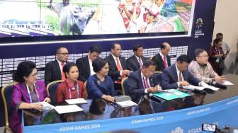 Sri Mulyani Cs Jelaskan RAPBN 2019 di JCC, Sambil Promosi Asian Games