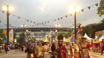 LIVE: Suasana di Luar GBK Jelang Pembukaan Asian Games 2018