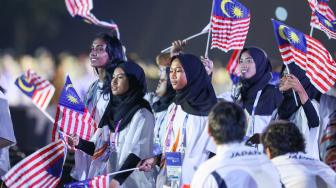 Asian Games 2018 berlangsung di dua kota, yakni Palembang dan Jakarta. Ajang multievent terbesar Asia ini akan berlangsung hingga 2 September 2018 mendatang.[Foto/INASGOC]
