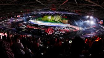 Meriahnya Pembukaan Asian Games 2018