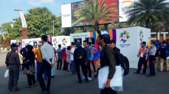 Pembukaan Asian Games Khusus Undangan, Warga Palembang Gigit Jari