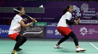 Della / Rizky Bawa Indonesia Semi Final Bulutangkis Asian Games