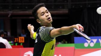 Tekuk Kidambi, Anthony Antar Indonesia Unggul 1 - 0 atas India