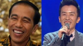 Jokowi Dibilang Mirip Musisi Korea Yoo Hee Yeol