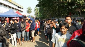 Antrean Tiket Timnas Indonesia vs Hong Kong Mengular di Bekasi