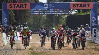 Cina Sapu Bersih Emas Cross Country, Pebalap Indonesia Keteteran