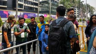 Libur, Gavin Kwan dan Stefano Lilipaly Antre Tiket Asian Games