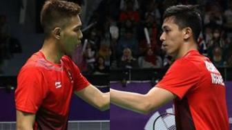 Indonesia Bertemu Cina di Final Badminton Beregu Putra