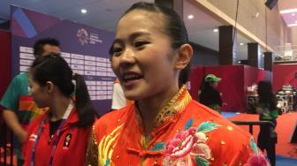 Grogi, Pewushu Cantik Ini Gagal Sumbang Medali untuk Indonesia