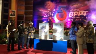 BJ Habibie Hadir di HUT BPPT ke-40