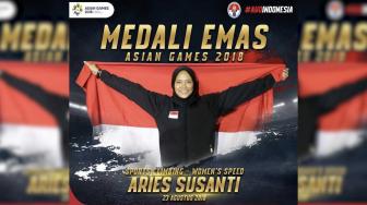 Panjat Tebing Sabet Emas di Hari ke-5 Asian Games 2018