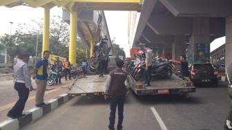 Sosialisasi Kantong Parkir di Stadion Jakabaring Belum Maksimal