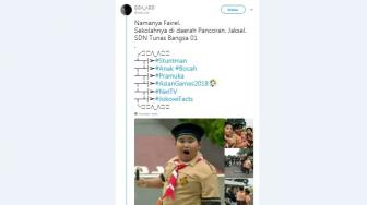 Menggemaskan! Terungkap Bocah Viral di Pembukaan Asian Games 2018