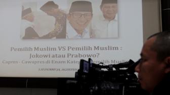 Jokowi-Ma'ruf Unggul di Segmen Pemilih Muslim