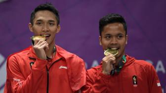 Jonatan Christie Raih Emas, Ini Komentar Sang Pelatih