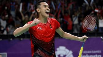 Tundukkan Wakil Taiwan, Jonatan Christie Sabet Emas AG 2018