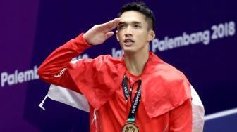 Rudi Hartono Bangga Jonatan Raih Medali Emas di Asian Games