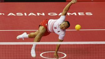 Gagal di Final, Tim Sepak Takraw Putra Indonesia Sumbang Perak