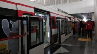 Operasional LRT Jakarta Tunggu Instruksi Gubernur Anies