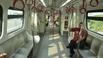 20.000 Warga Ditarget Beralih Naik LRT Jakarta Tiap Hari