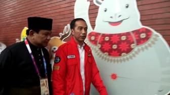 Jokowi - Prabowo Nonton Bareng Pertarungan Pencak Silat