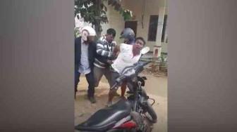 Video Detik-detik Polisi Tangkap Bandar Narkoba di Deli Serdang