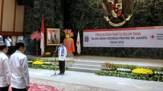 Anies Target Milenial Jakarta Kasih Sumbangan ke PMI