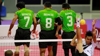 Timnas Sepak Takraw Putra Indonesia Melaju ke Final