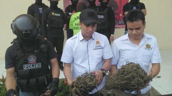 Geger! 3 Karung Ganja Digerebek di Bukittinggi, Seorang Wanita Diamankan