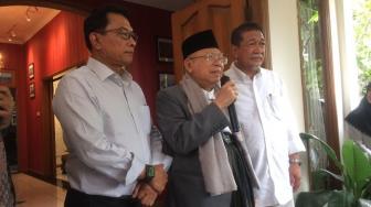 Ma'ruf Amin Optimis Tampilan Jokowi Mampu Gaet Suara Milenial