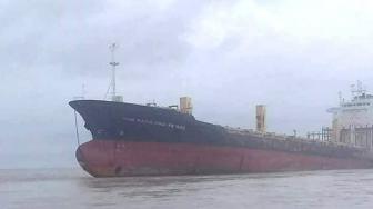 Kapal Hantu Sam Ratulangi Tanpa Awak Muncul di Laut Myanmar